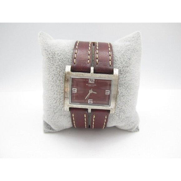 Women Kenneth Cole Reacton Quartz Analog 32mm Watch (H813) "New Battery" - Picture 6 of 11